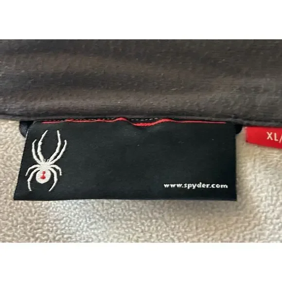 Spyder Mens Jacket Size XL/TG Gray Outdoors Hiking Casual Street Core Athletic - Picture 11 of 16